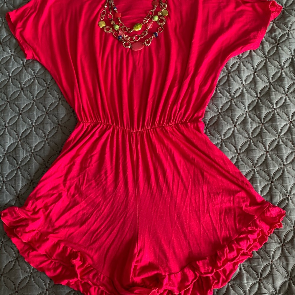 Pink romper - Picture 3 of 4